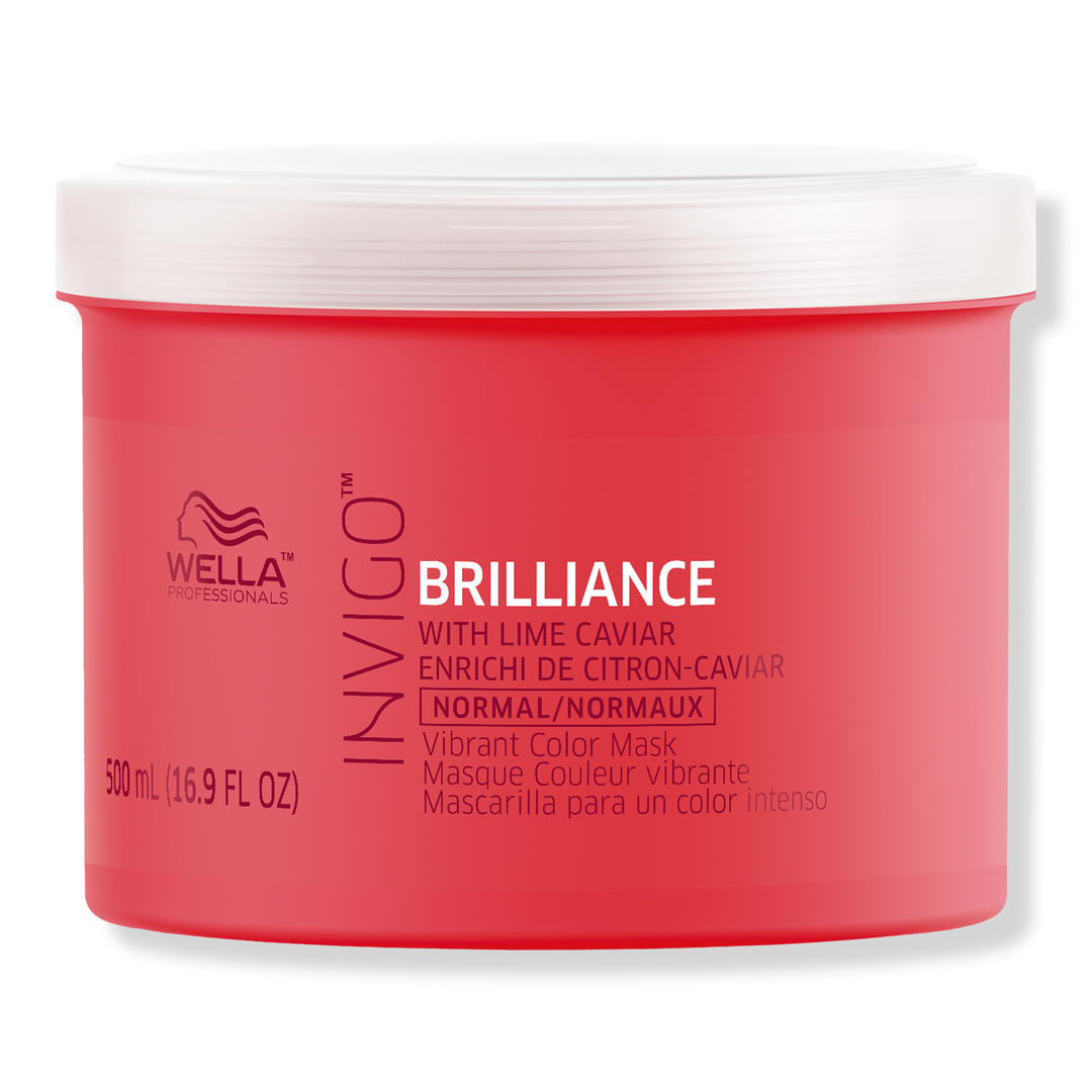 Wella Invigo Brilliance Vibrant Color Mask for Fine & Normal Hair 16 fl oz