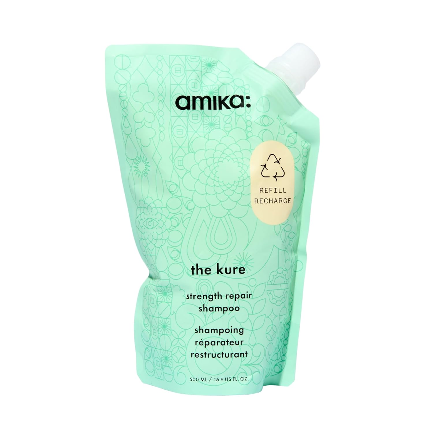 Amika The Kure Strength Repair Shampoo 16.9 fl oz