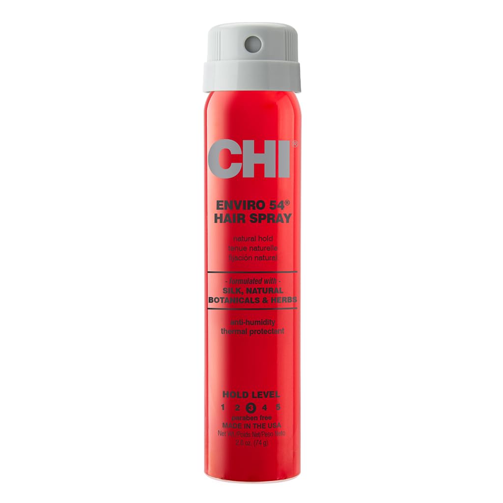 CHI Enviro 54 Firm Hold Hairspray, Lightweight Spray to Finish & Secure Hairstyles, Sulfate, Paraben & Gluten-Free, 2.6 fl oz