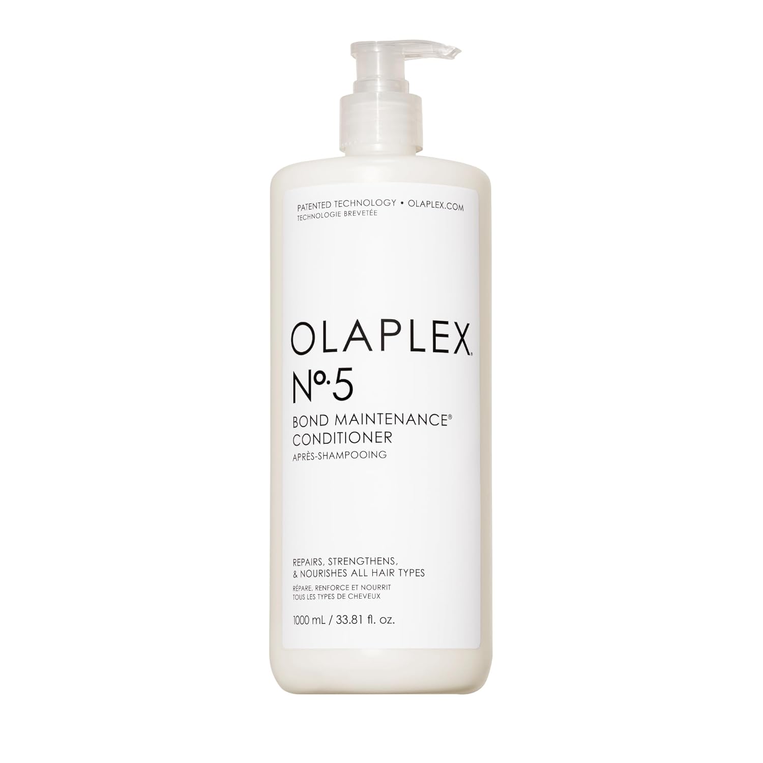 Olaplex No.5 Bond Maintenance® Conditioner Repairs, Strengthens & Nourishes All Hair Types Adds Shine & Softness 33.8 fl oz