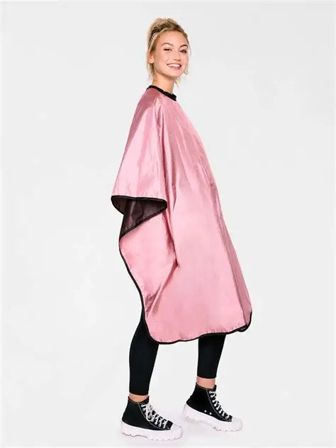 Betty Dain Reversi All Purpose Cape, Rose/Black