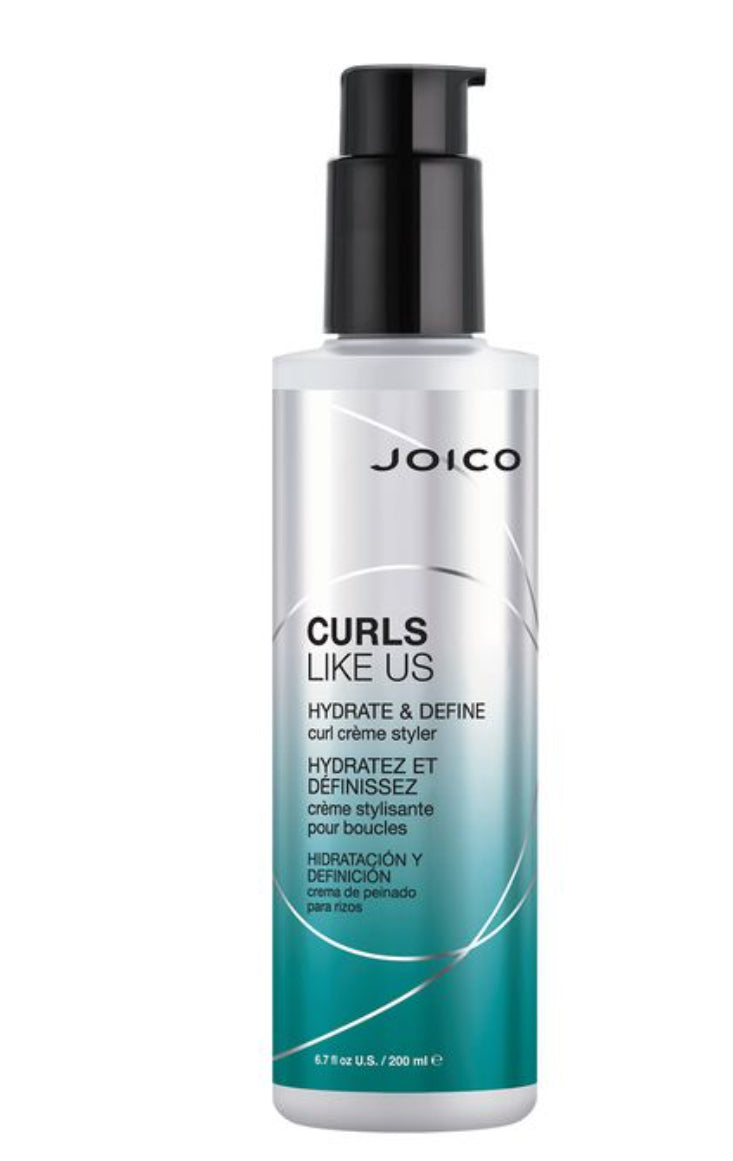 Curls Like Us Hydrate & Define Curl Crème Styler 6.7 fl oz