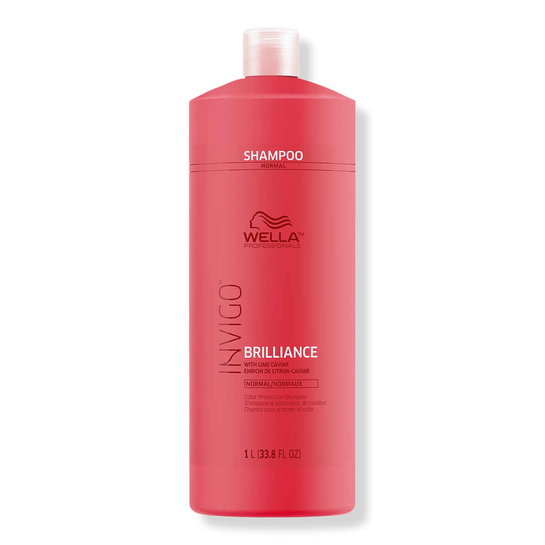 Wella Invigo Brilliance Color Protection Shampoo for Fine & Normal Hair 33.8 fl oz