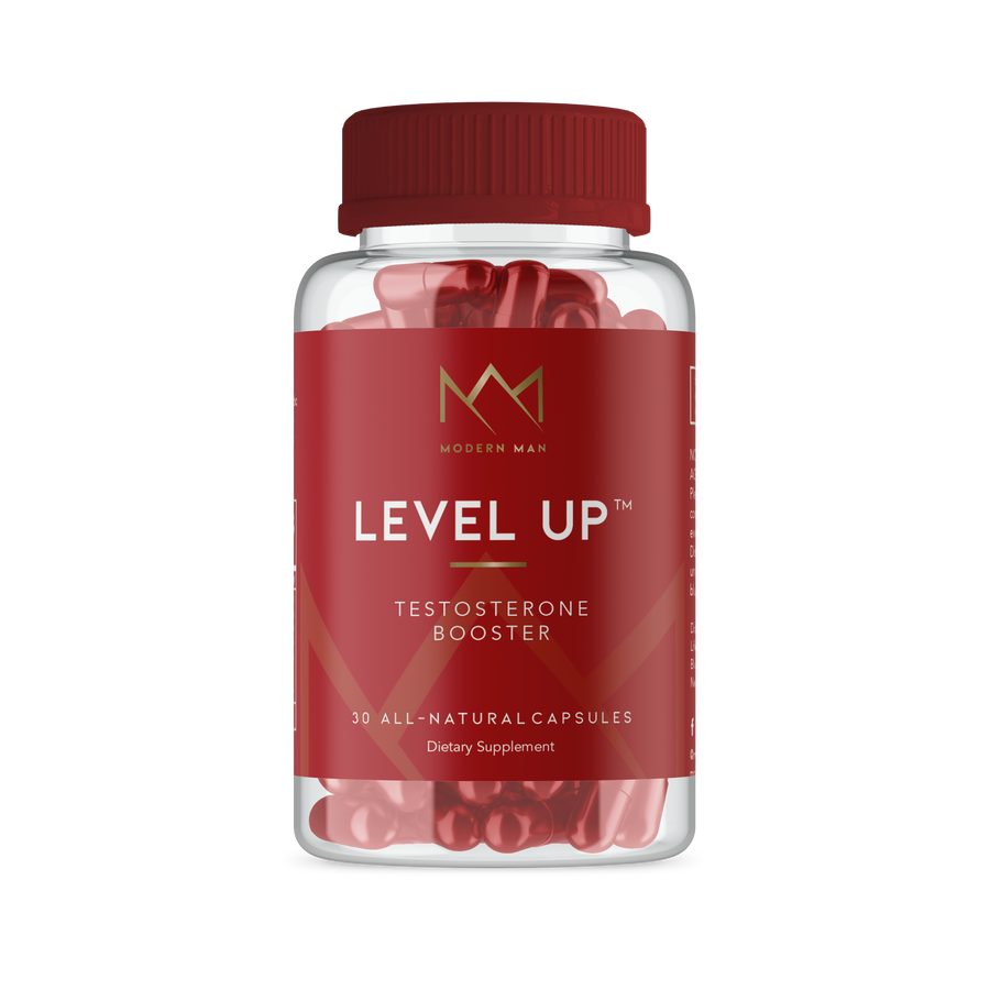 Level Up by Modern Man - Natural Testosterone Booster Supplement (US)
