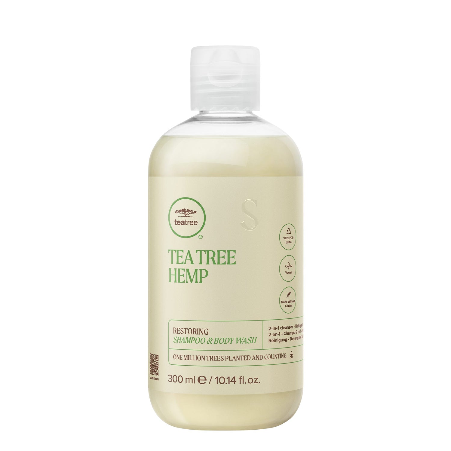 Tea Tree Hemp Restoring Shampoo & Body Wash 10.14 fl oz