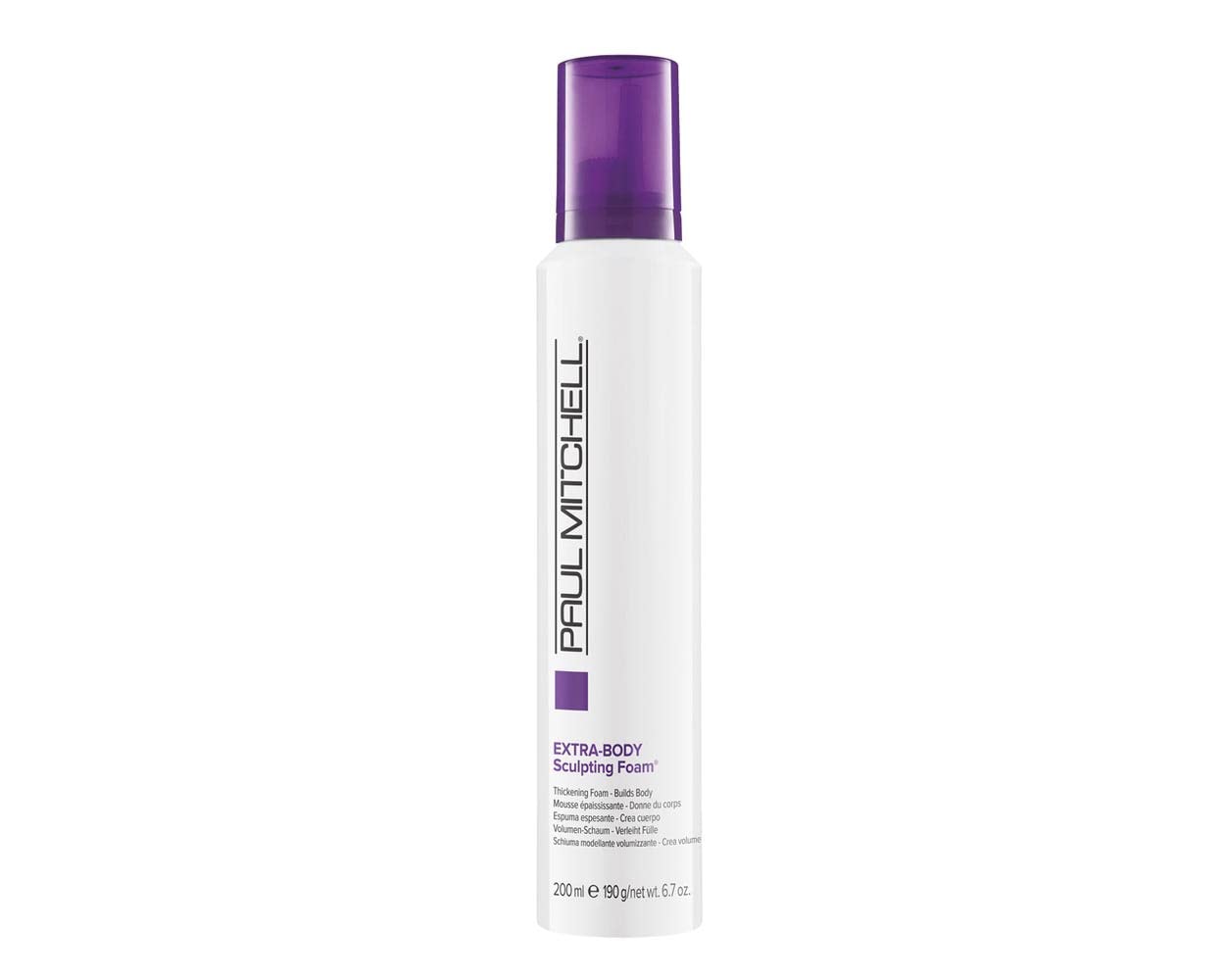 Paul Mitchell Extra-Body Sculpting Foam Thickens and Builds Body for Fine Hair 6.7 fl oz