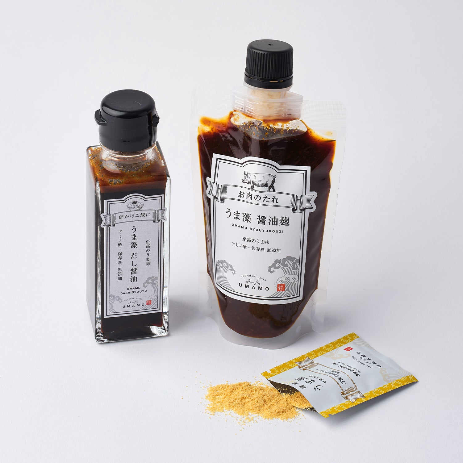 Umamo Gift Set <5 Umamo packs + 2 Dashi Shoyu bottles + 2 Shoyu Koji bottles>