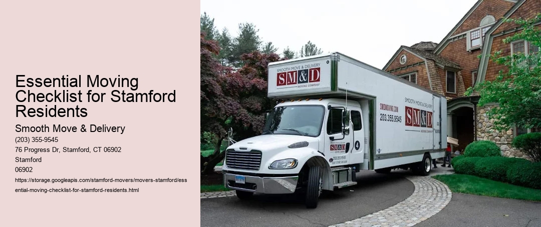 Essential Moving Checklist for Stamford Residents