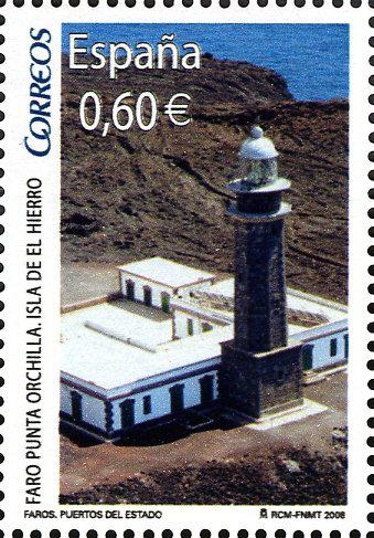 Coin Lighthouse of Punta Orchilla -Lighthouses 2008-Spain Espanha undefined