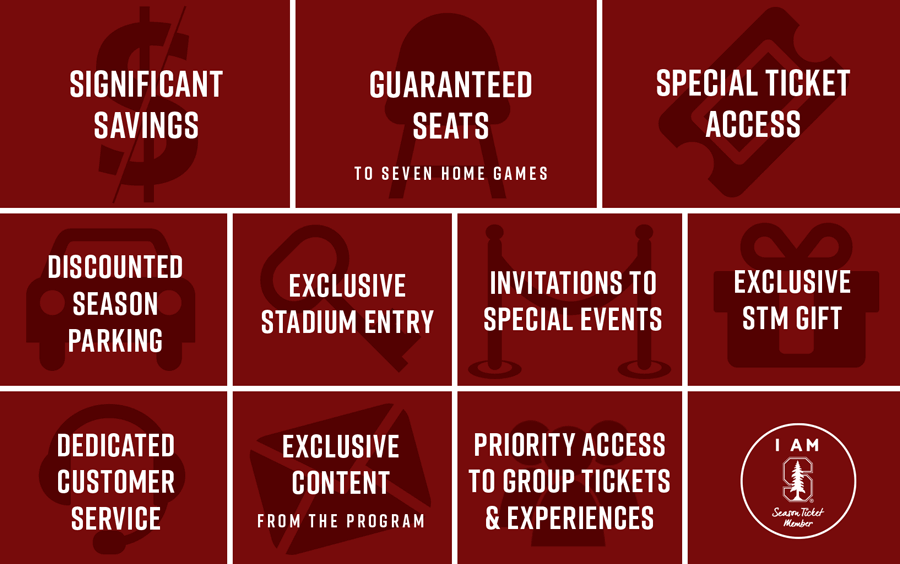2019 Football STM Benefits