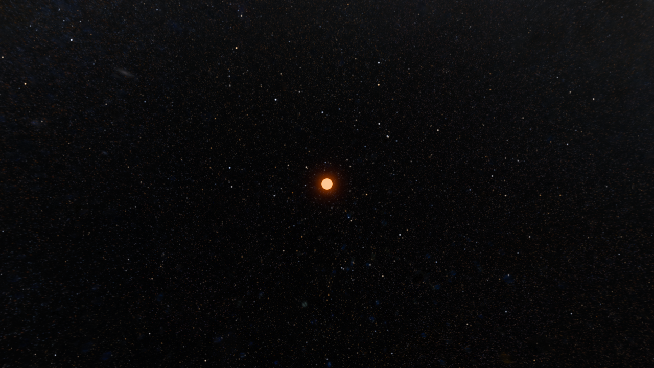 TRAPPIST-1 as an ember