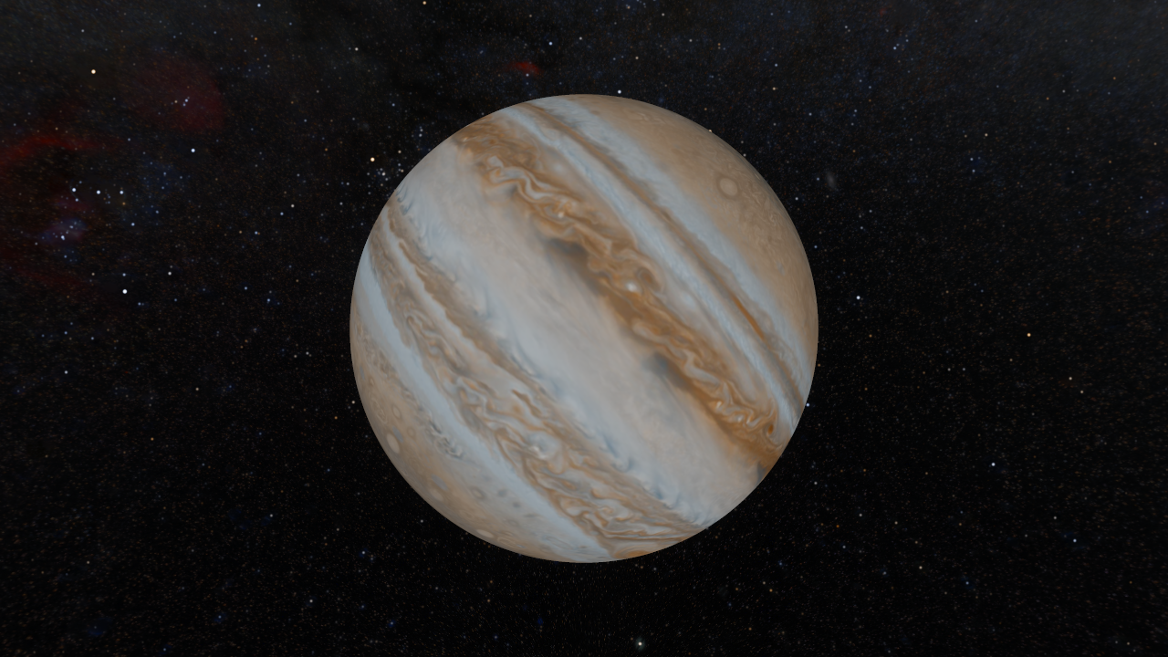 Stopped beside Jupiter