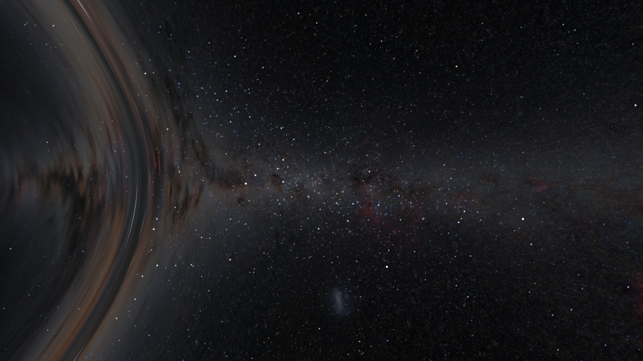 Looking sideways at 5 r_s
