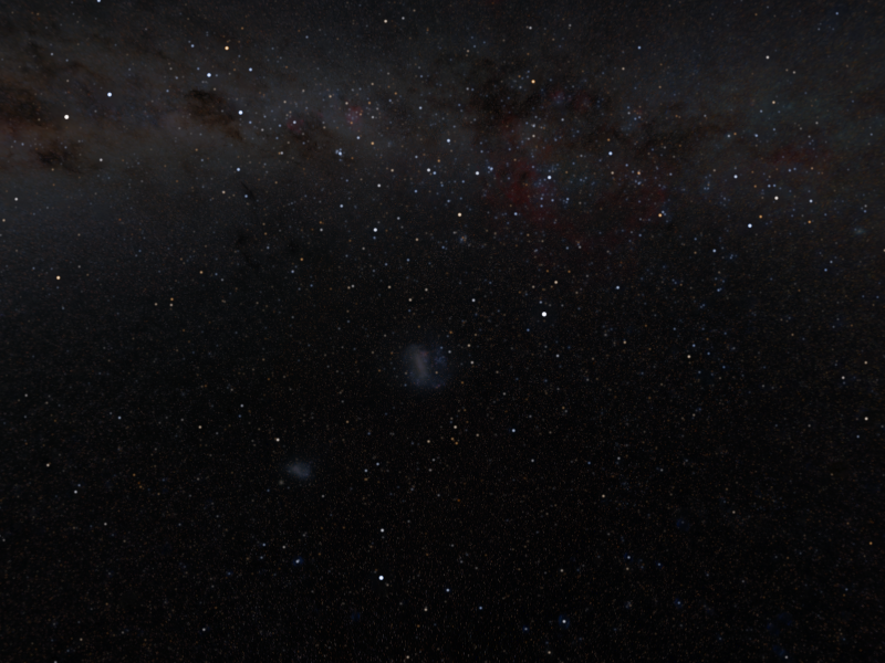 Stars beside the Jupiter stop