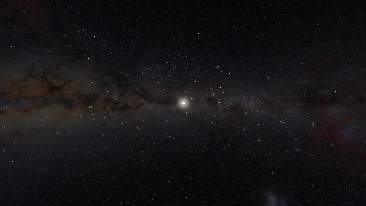 α Centauri A and B at 1,000 AU