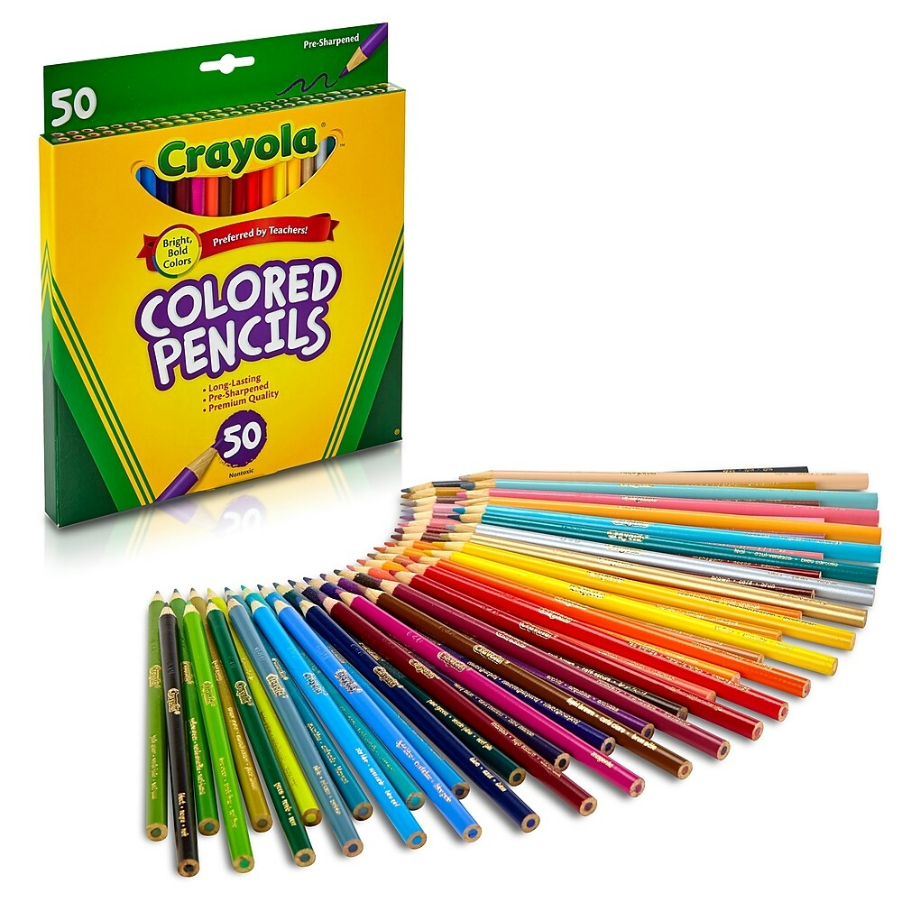 Paquet De Crayons De Couleur Image stock - Image du créateur