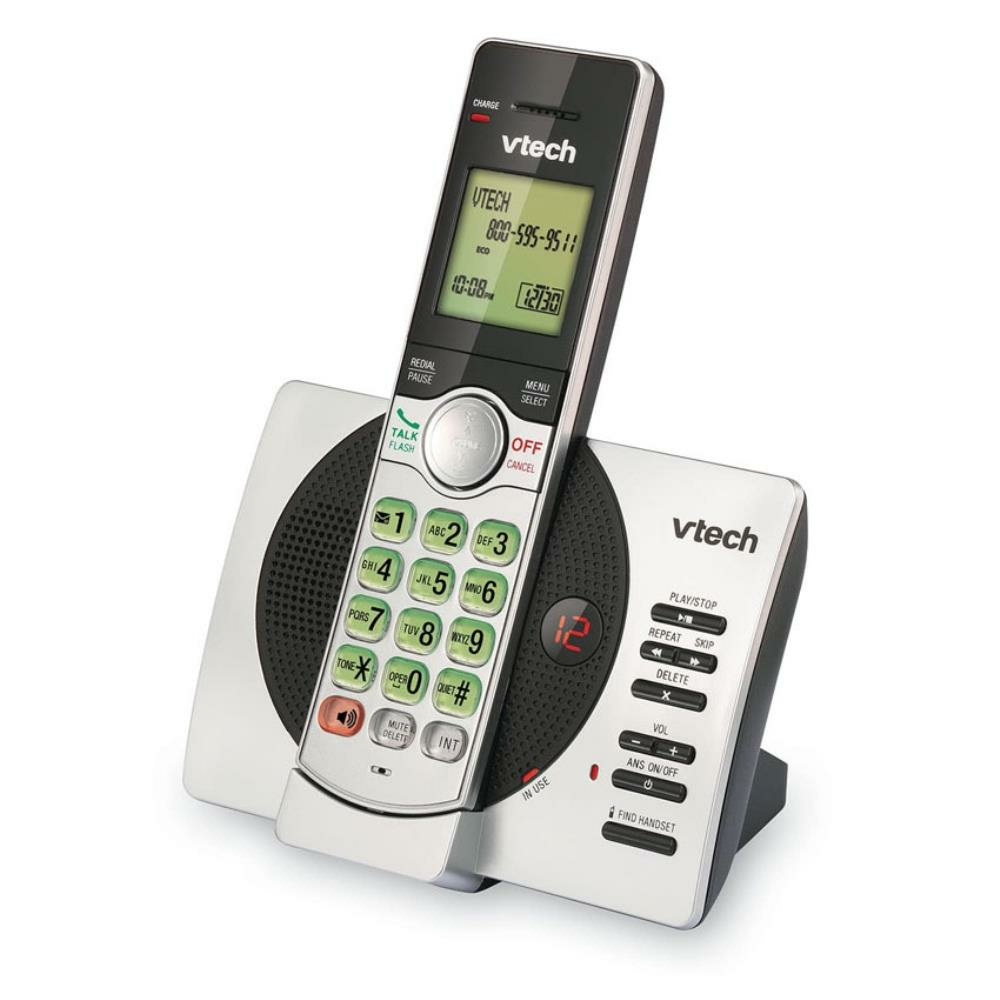  VTECS6929  Téléphone sans- fil. Afficheur et répondeur. Argent  et Noir. Vtech
