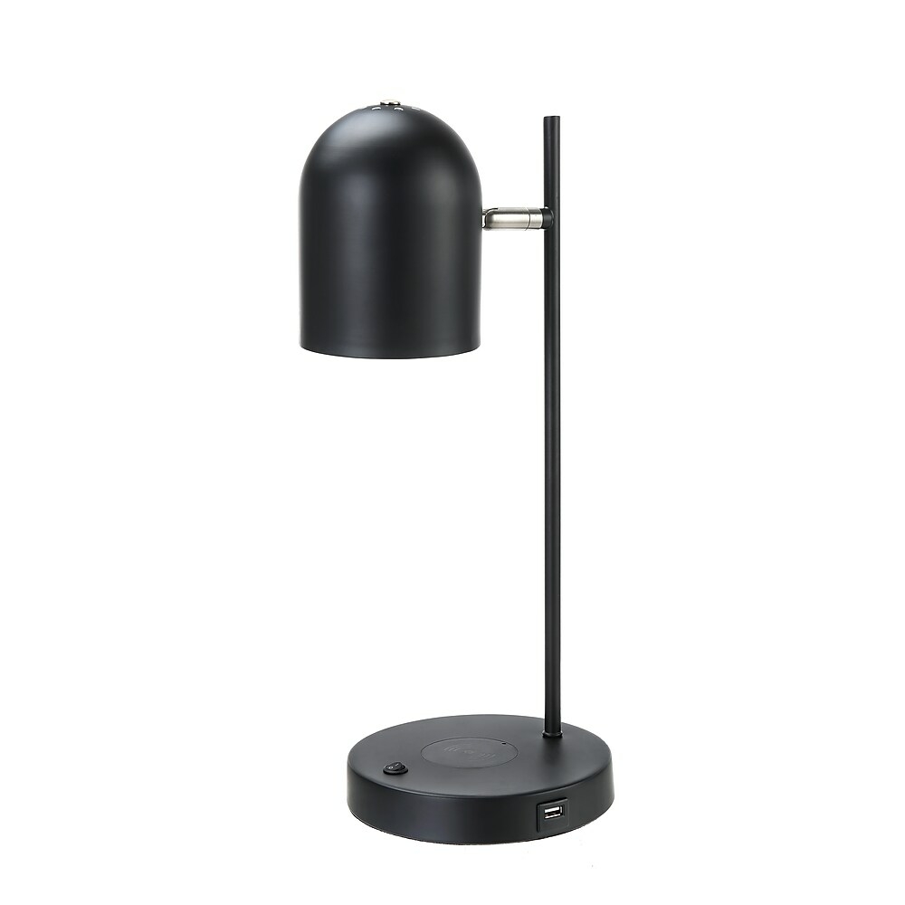  RSCRDL75UB  Lampe de bureau DEL avec chargeur USB, noir