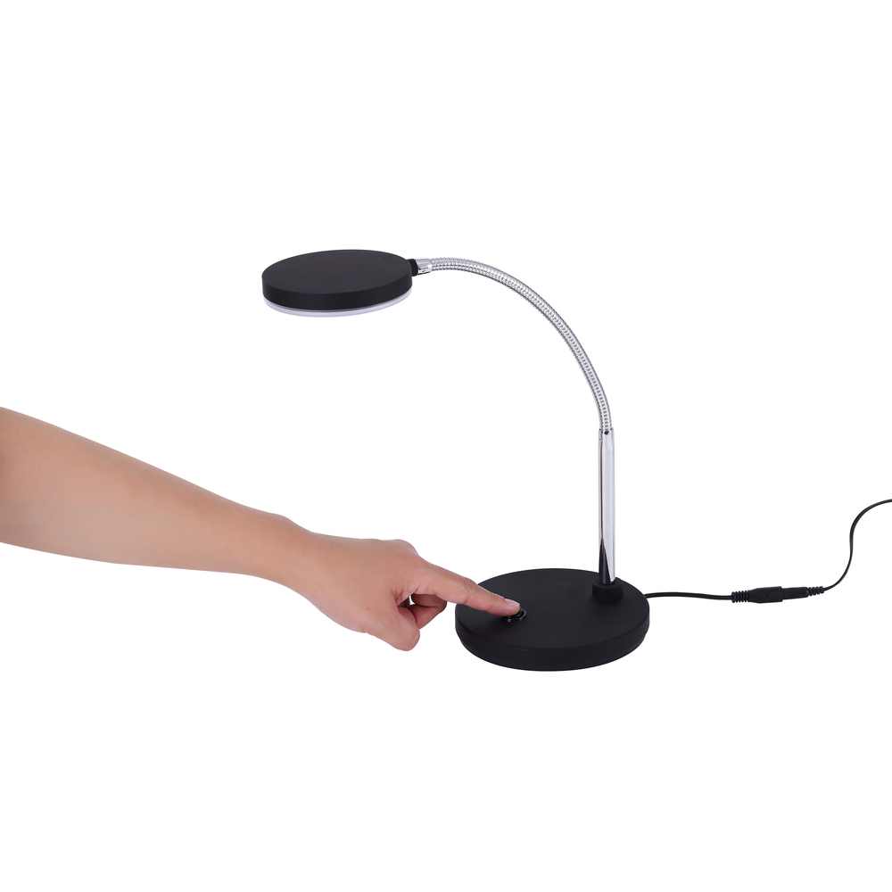 Flexible Desk Lamp, Black