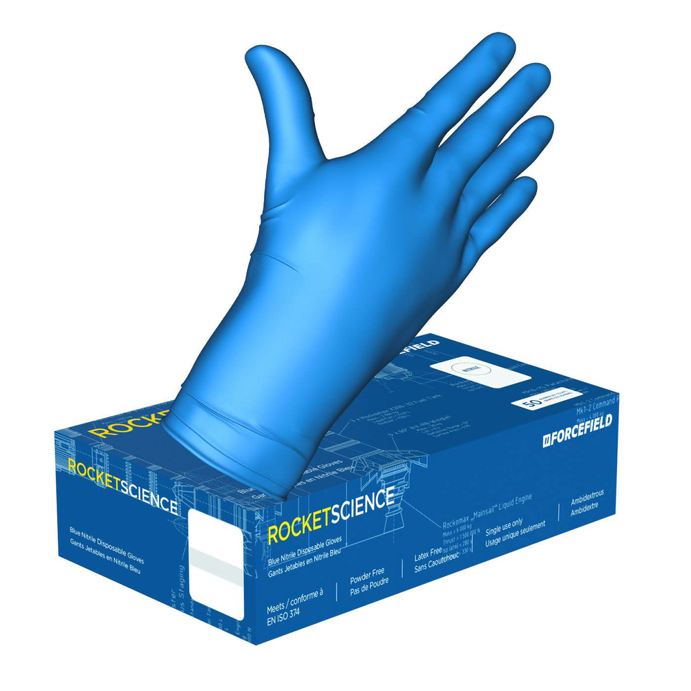  GCP7903  Globe Vinyl Powder Free Medical Gloves - 4mil