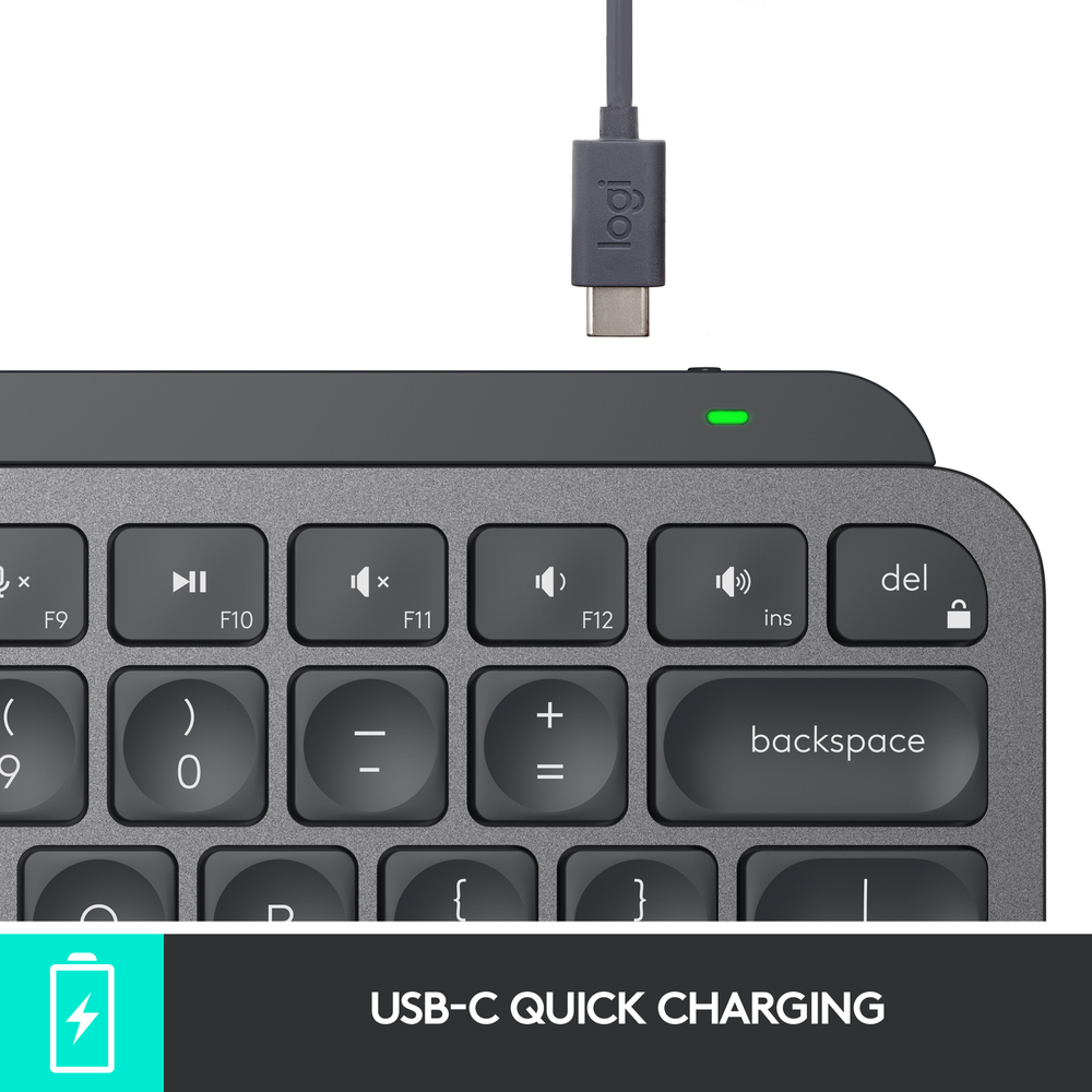 Logitech MX Keys Mini for Mac – Clavier sans fil minimaliste