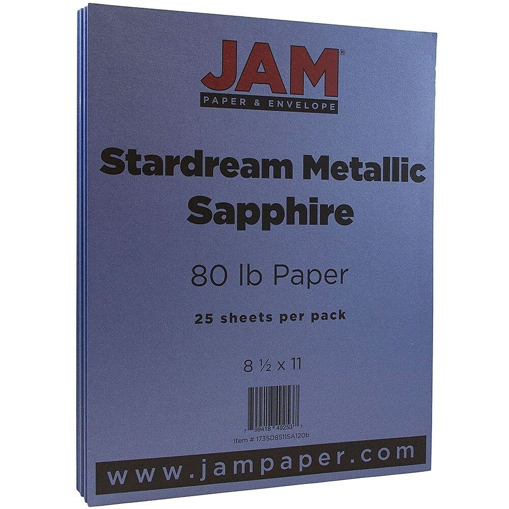 JAM Paper Jam Paper Parchment Paper, 8.5 X 11, 24Lb Blue Recycled, 100/Pack  in the Paper department at