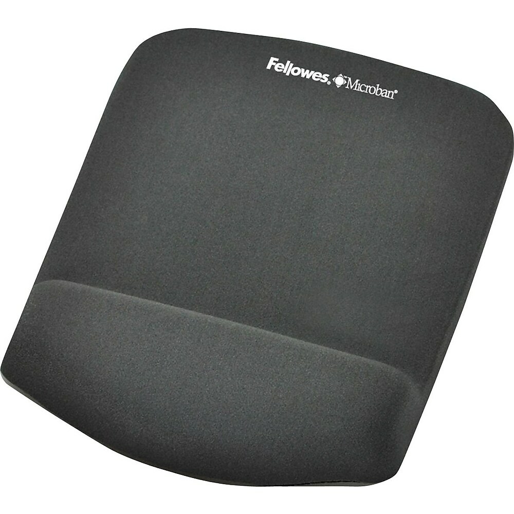 Tapis de souris repose-poignet gel Fellowes - graphite 