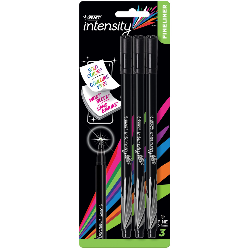  BICFPINFP31BLK  BIC - Intensity Stylo Marqueur à Pointe