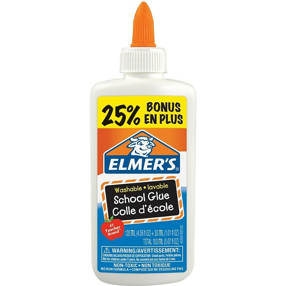 Elmers School Glue, Washable - 3 fl oz