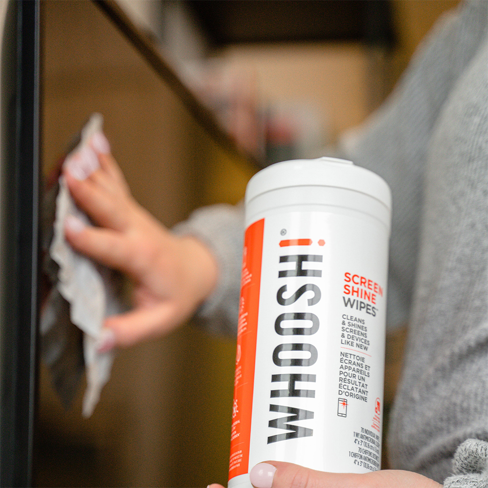 CANADIAN FREEBIES: Free Whoosh 'Screen Shine' Screen Cleaner Sample #canada  #freesamples