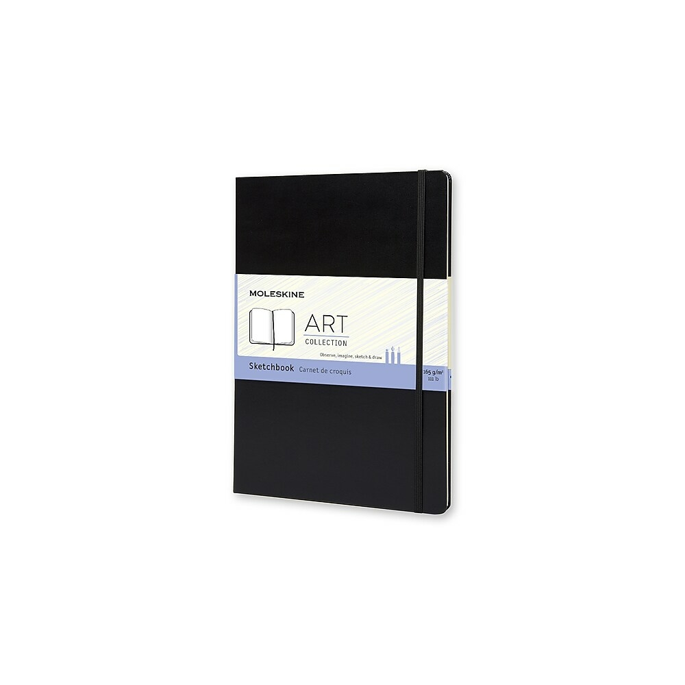 Moleskine Art Plus Sketchbook, A4, Black, Hard Cover (12 x 8.5