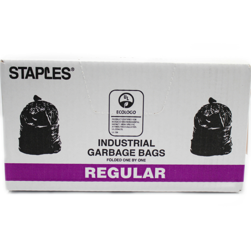 26 x 36 Clear Garbage Bags, Regular