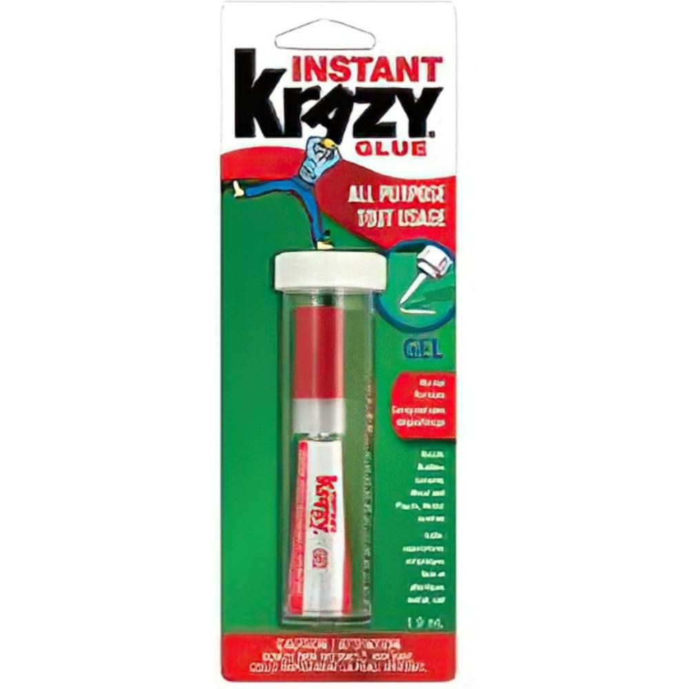 Colle instantanée Elmer's Krazy Glue, pour le plastique, le métal, le bois,  le caoutchouc, le verre et la céramique , 2 mL