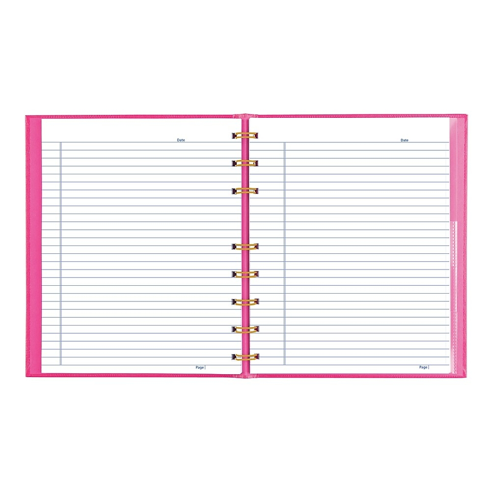 Erin Condren 7 x 9 Prompted Vision Journal - Cherry Blossom Changeable  Cover w/Rose Gold Coil. Vision Spreads, Lined, Dot grid, Sketchbook pages  w/