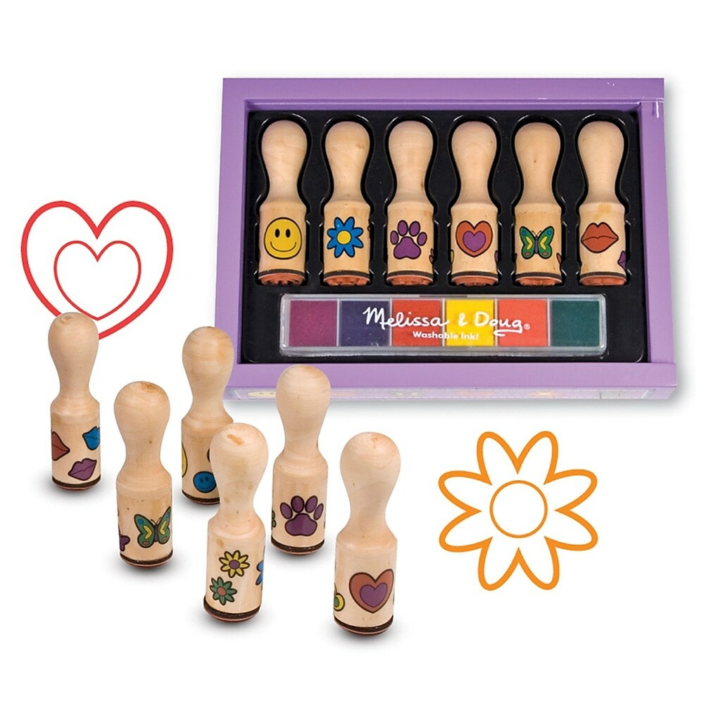 Encre pour tampons encreurs - Melissa & Doug. De 2 à 6 ans