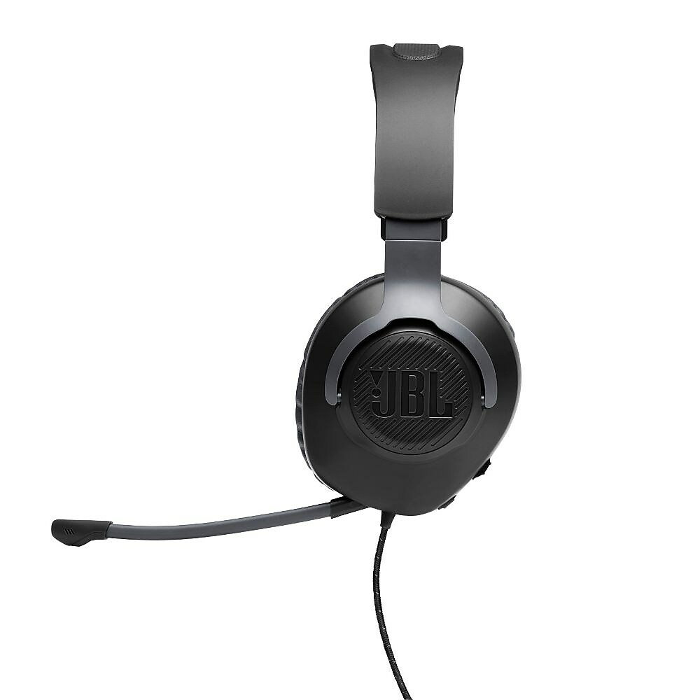 JBL Quantum 100 Casque gaming filaire circum-aural avec micro amovible 