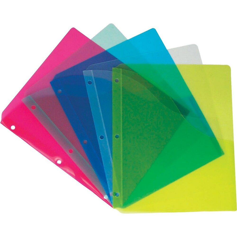  STP21750  Staples Binder Slash Pockets - Letter Size