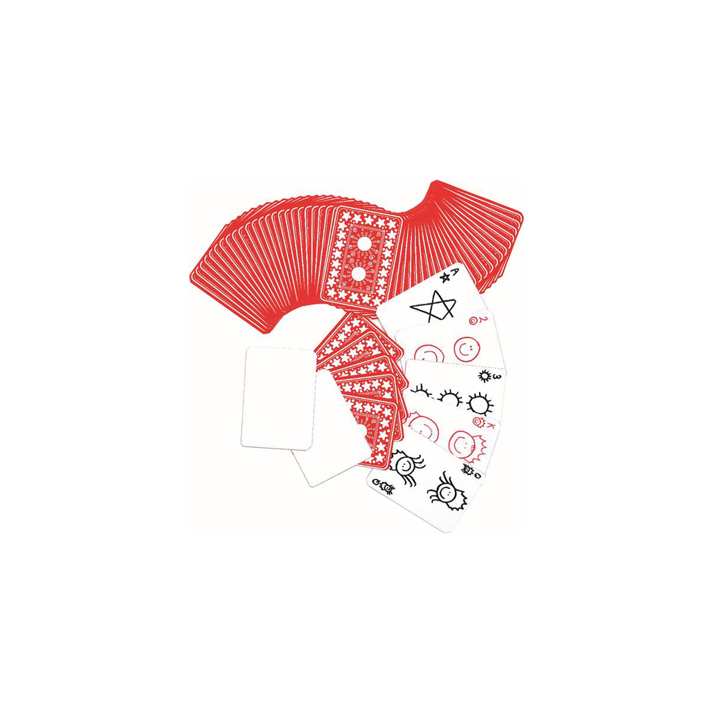 Plain Blank Game Cards