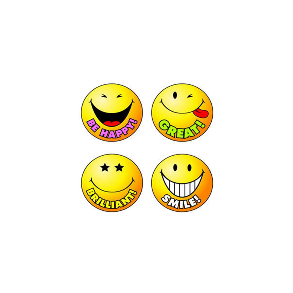 Smiley Face Stickers - Smiley Stickers - Hygloss Products