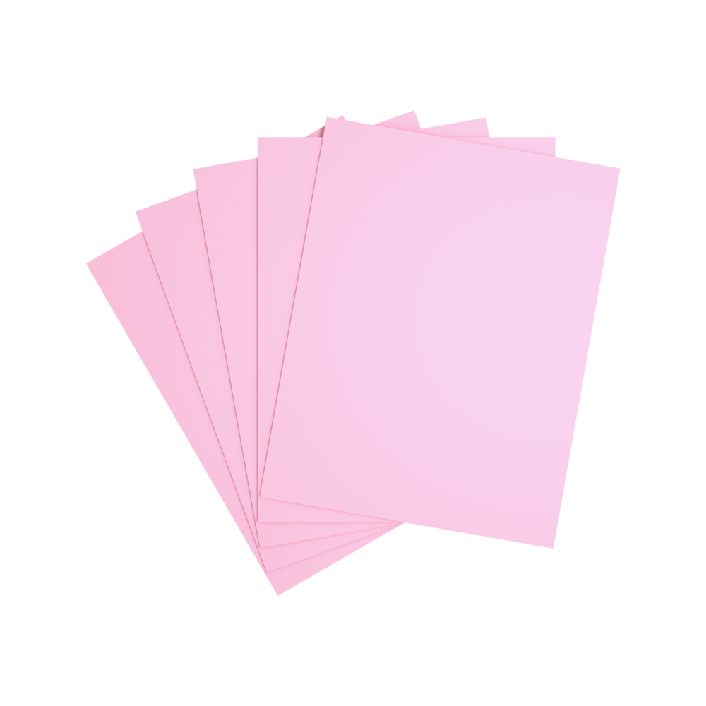 Staples Pastel Colored Copy Paper 8 1/2 x 11 Pink 500/Ream (14779)