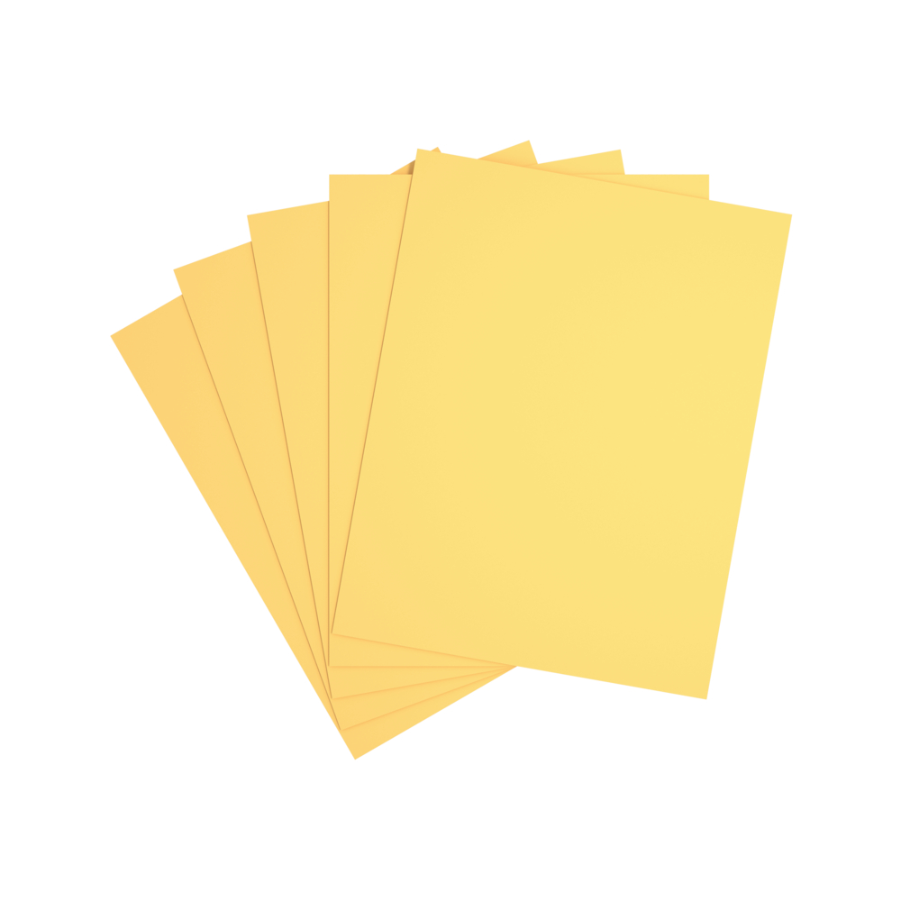  STP073070  Staples 30% Recycled Pastel Coloured Copy Paper -  Letter - 8-1/2 x 11 - Canary Yellow - 500 Pack