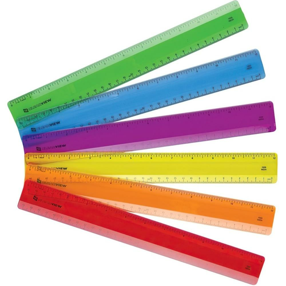 Staples Stainless Steel Ruler - 6/15cm