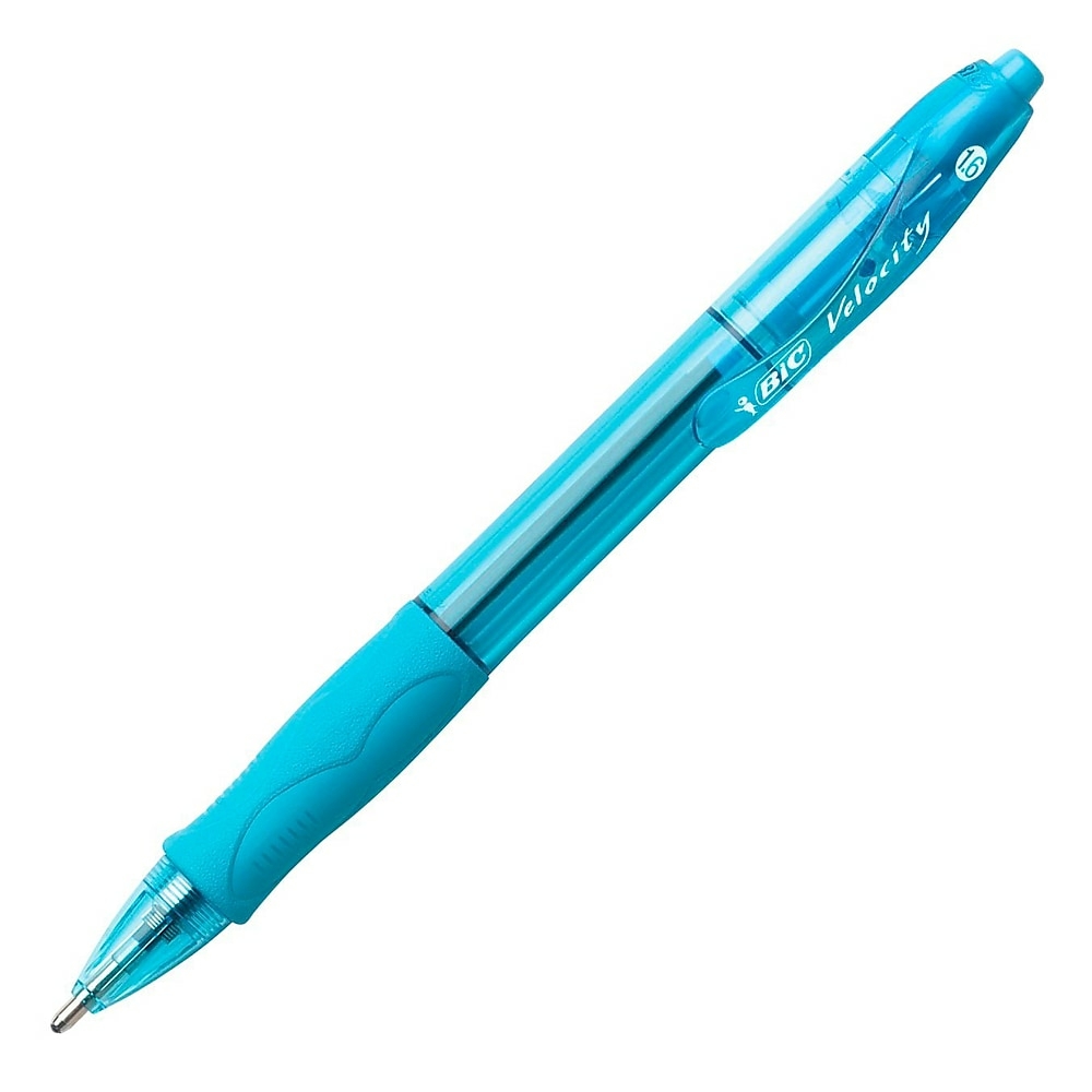 Bic Velocity Retractable Ballpoint Pen Assorted Ink 1.6mm Bold 8