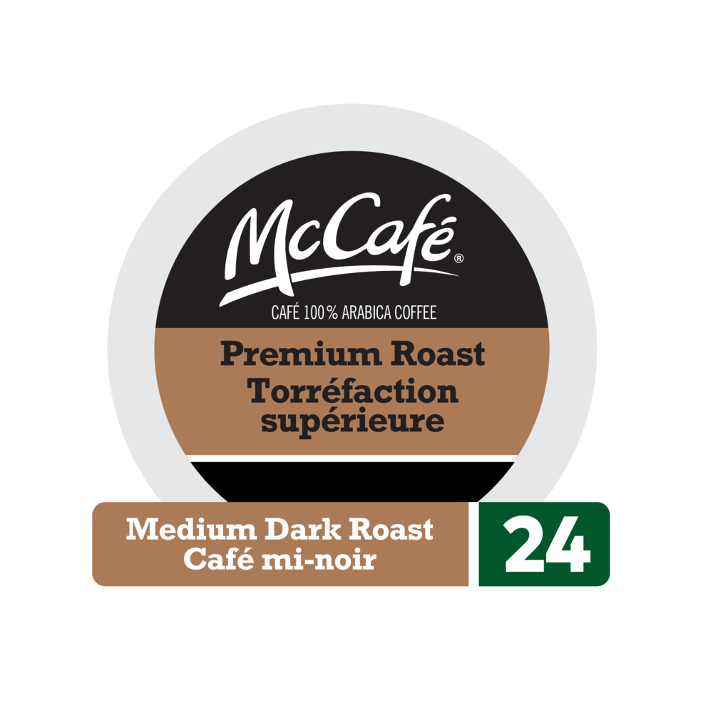 McCafe Premium Medium Dark Roast K-Cup Coffee Pods, 48 Count, For Keurig  Coffee Makers