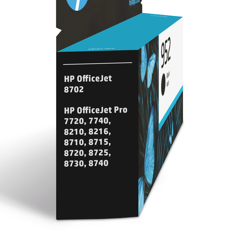 HP 952 Cartouche d'encre noire d'origine (F6U15AN) - HP Store Canada