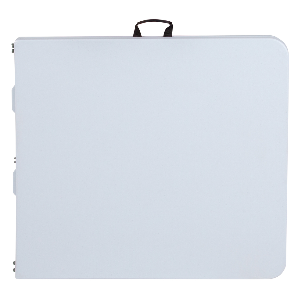 Staples - Table pliante carrée, 36 po, gris clair