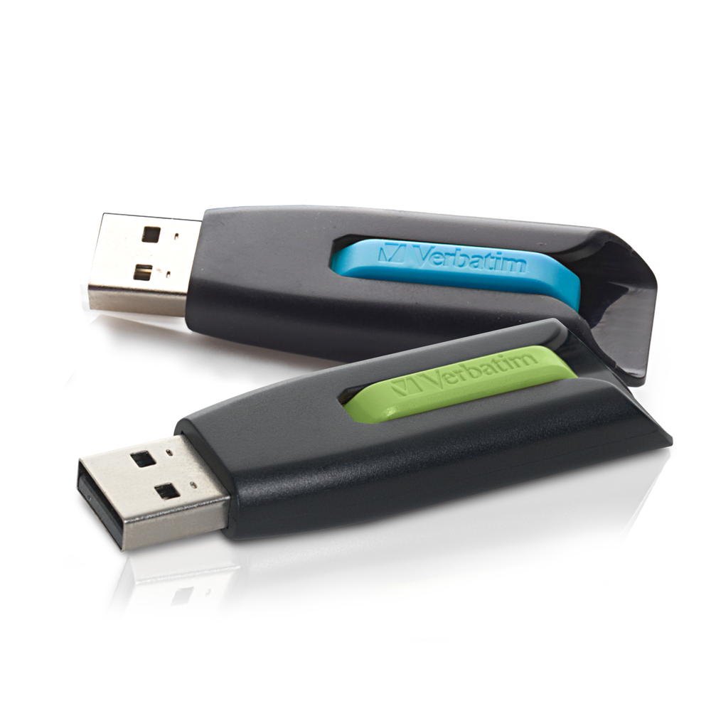 Clé USB Verbatim V3 128 GB USB 3.2 (1è gén.) (USB 3.0) - Conrad Electronic  France