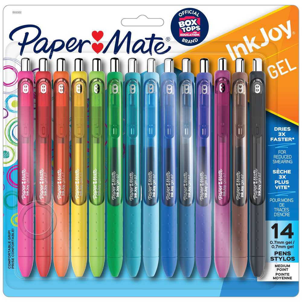 Papermate Inkjoy Gel Light Green Gel Pens Pack of 6 
