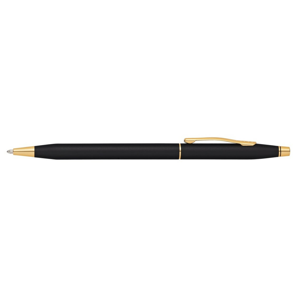  CRO2502  Cross Classic Century Stylo à bille retractable - Point  moyen - Noir classique