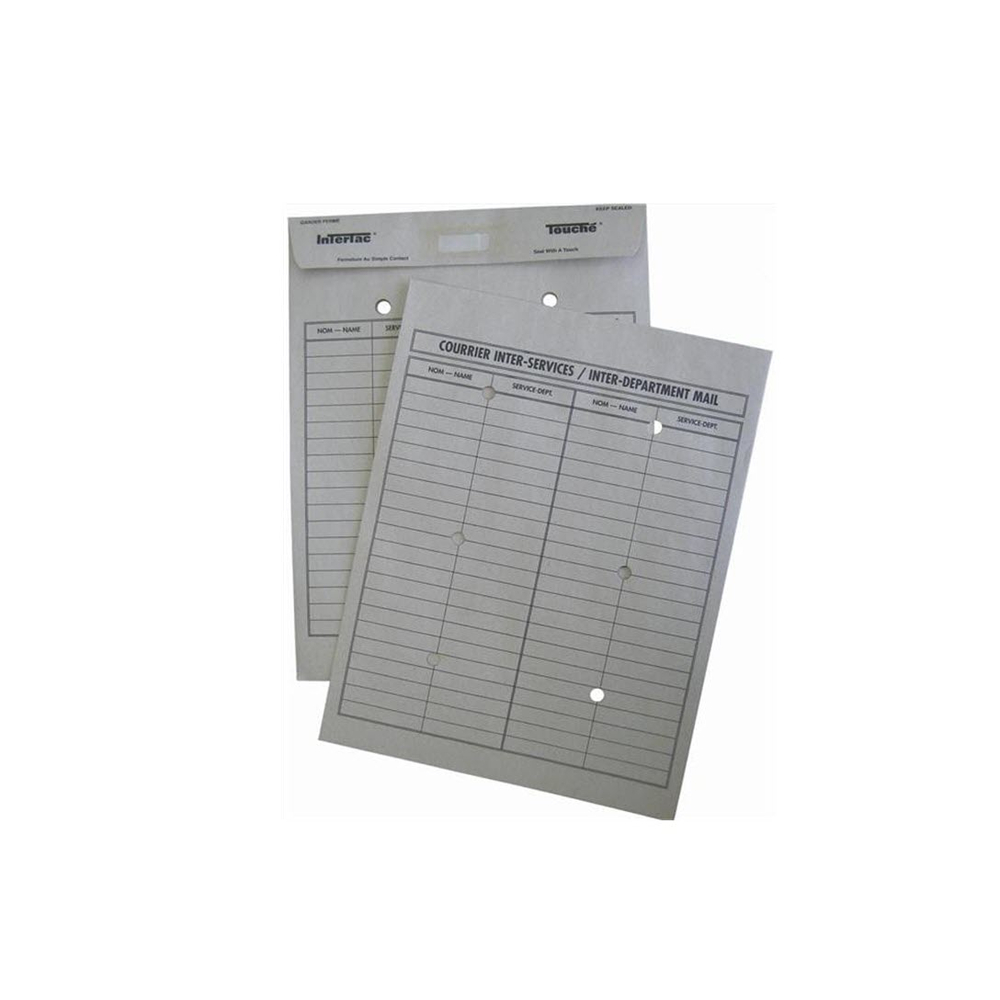  JAM PAPER Plastic Envelopes with Button & String Tie Closure -  Large Square - 13 x 13 - Clear - 12/Pack : Filing Envelopes : Office  Products